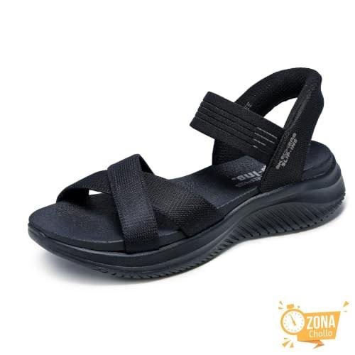Skechers Sandalias Planas Mujer 119975 Negro — 30,67 € -59%