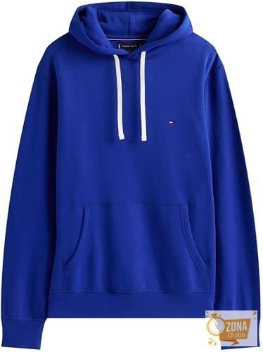 Tommy Hilfiger Hoodie Hombre Seasonal Fleece con Bolsillo Canguro… — 38,25 € -61%