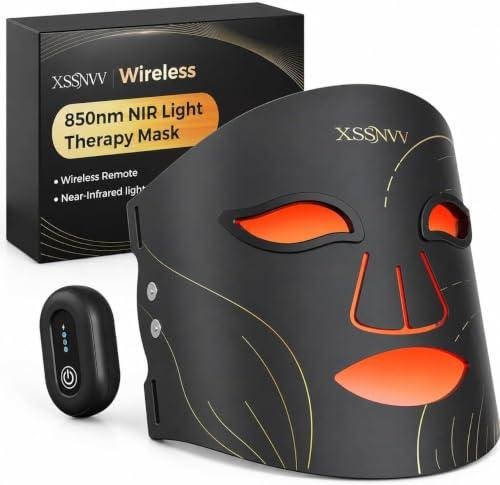35% DESCUENTO XSSNVV Máscara LED Facial con 4 Modos para Cuidado… — 129,99 € -35%