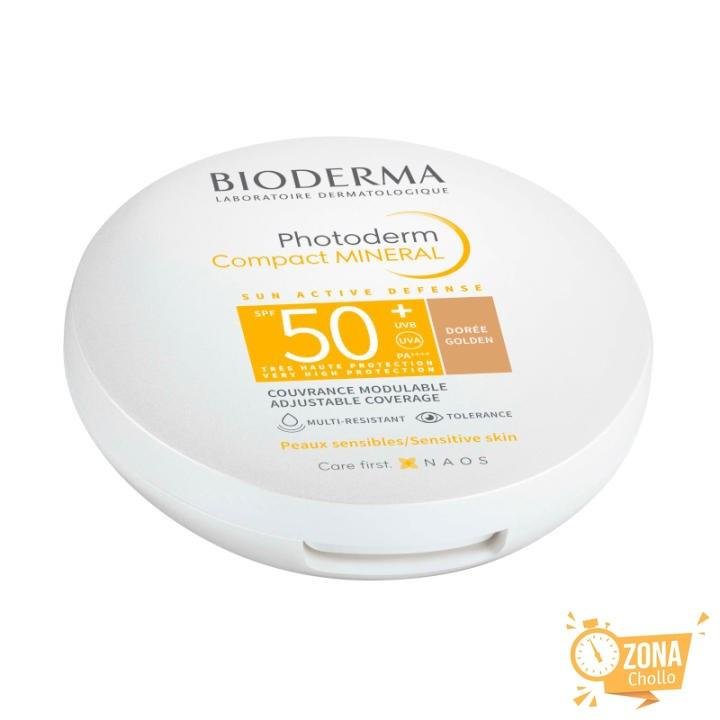 BIODERMA PHOTODERM MAX COMPACTO MINERAL SPF50+ DORADO 10 GRS — 19.1 €