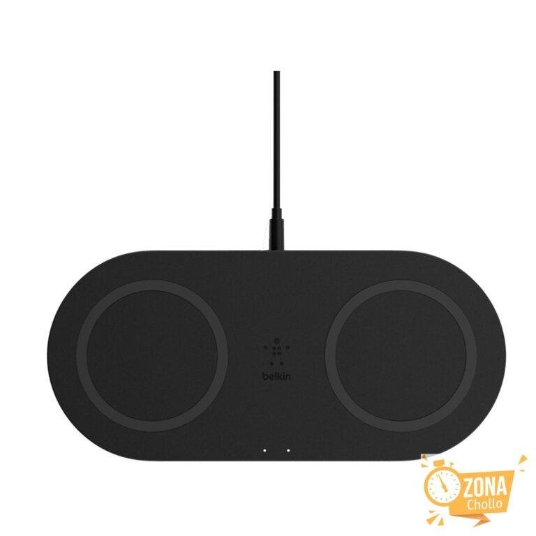 Base de carga Belkin Wireless Power Delivery 2×10 W Dual – Negro ·… — 16,11 € -67%