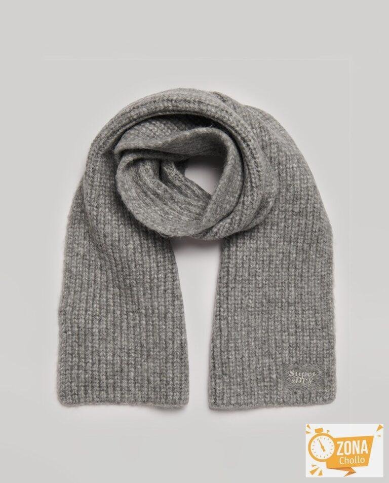 Bufanda de punto de canalé — 14,00€ € -72%