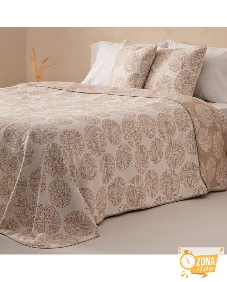 Colcha jacquard reversible Olea — 23,95€ € -72%
