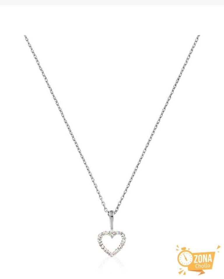 Colgante «Mini coeur» D:0,04ct/12 — 119,00€ € -77%