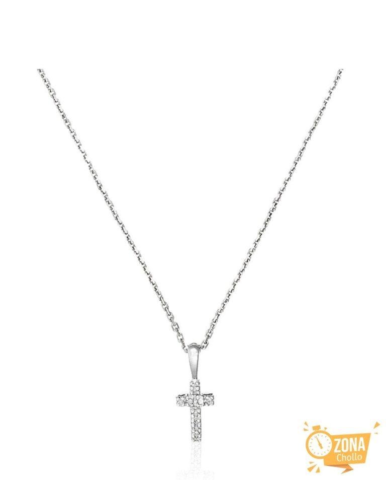 Colgante «Mini croix» Oro blanco — 209,00€ € -76%