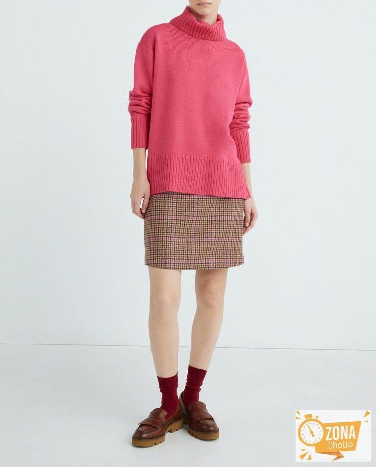 Falda mini de corte recto — 31,00€ € -81%