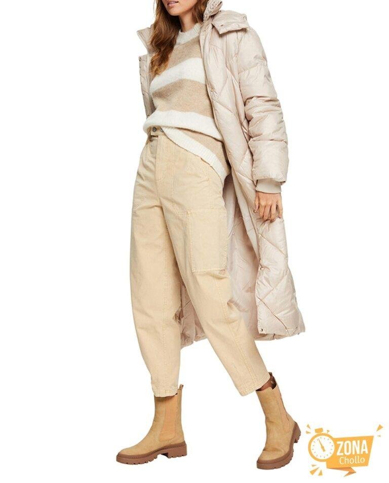 Jersey lana de mujer rayas oversize — 11,00€ € -82%