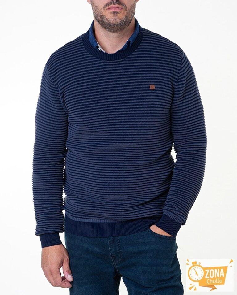 Jersey de hombre cuello caja — 19,00€ € -81%