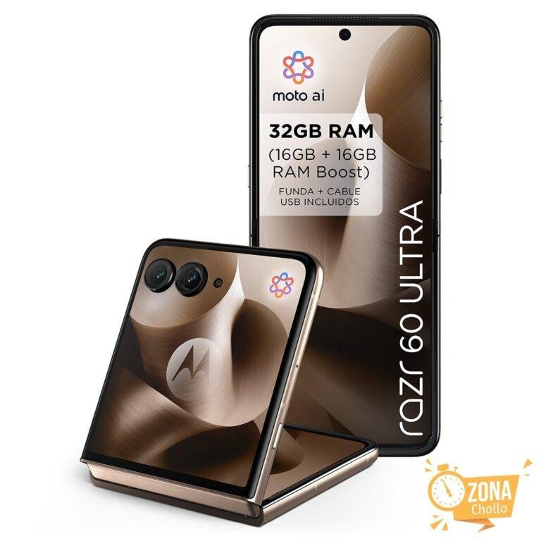 Móvil Motorola razr 60 ultra 7″ Snapdragon 8 Elite – Mountain trail… — 649,9 € -50%