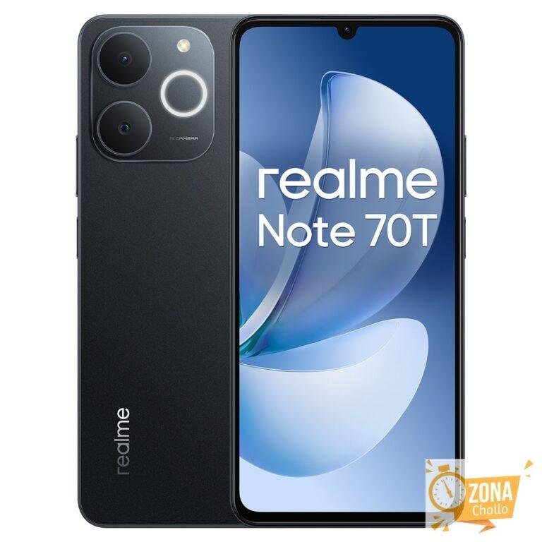 Móvil Realme Note 70T 6,67″ Unisoc T7250 (Reacondicionado Grado A) -… — 79 € -33%