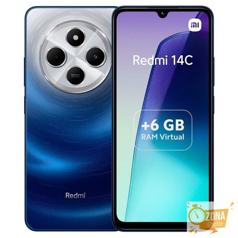 Móvil Xiaomi Redmi 14C 6,88″ MediaTek Helio G81 Ultra… — 59 € -54%