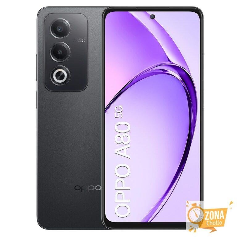 Oppo A80 5G 8GB + 256GB + Cargador 45W y funda (Reacondicionado… — 99 € -60%