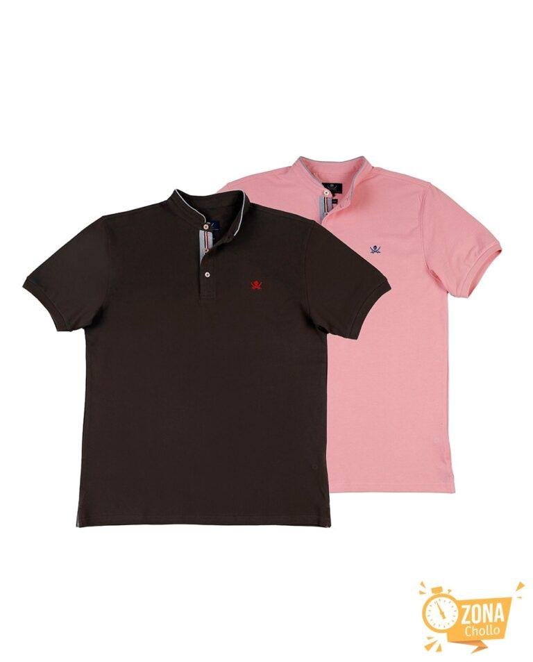 Pack 2 polos de hombre mao — 39,95€ € -79%