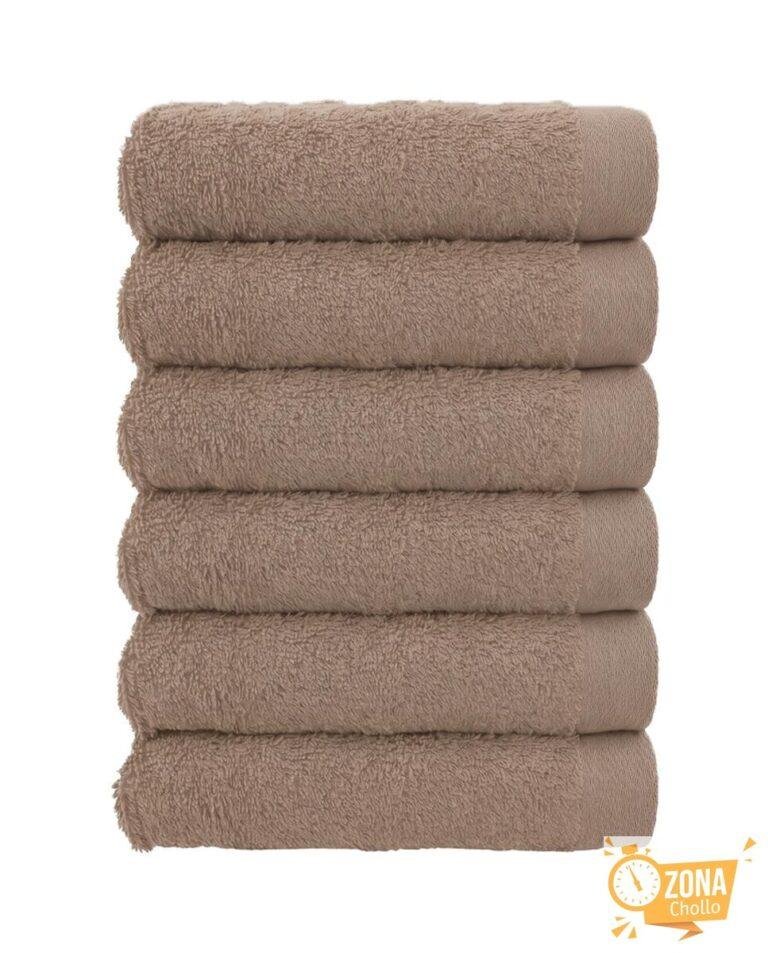 Pack 6 Toalla Tocador 650 Gr, extra suave — 10,95€ € -77%