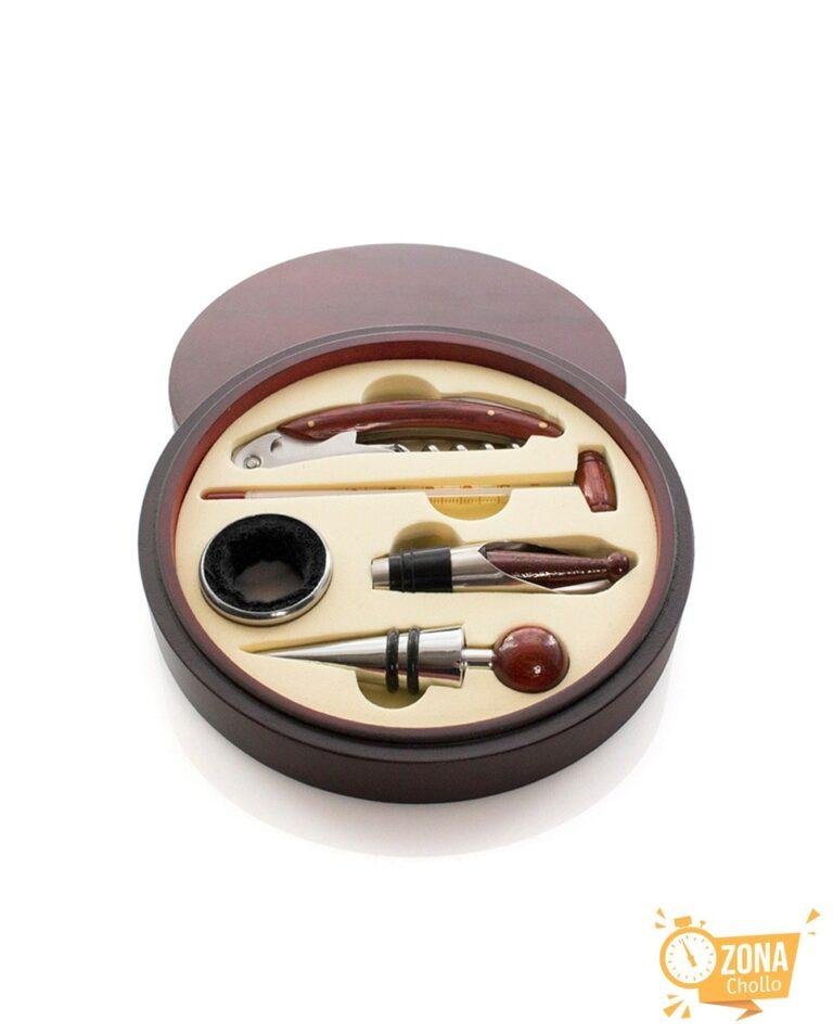 Pack de vinos acabado en madera natural — 24,99€ € -77%