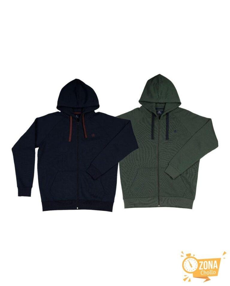 Pack hombre 2 sudaderas con capucha — 49,95€ € -77%