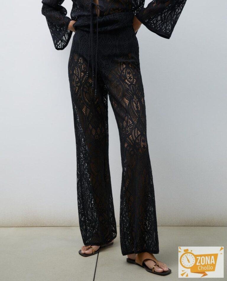 Pantalón de mujer de encaje — 15,00€ € -75%