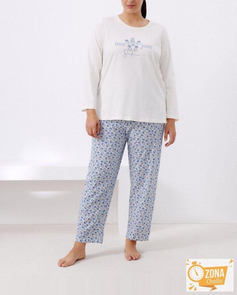 Pijama largo posicionado — 14,00€ € -72%