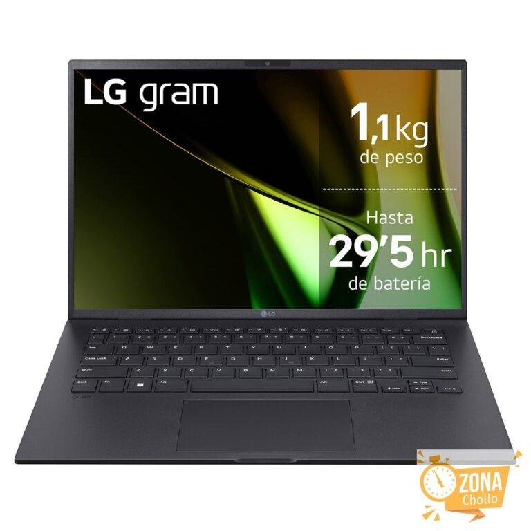 Portátil LG gram 14Z90S-G.AD78B, Intel Core Ultra 7 155H, 32GB, 1TB… — 959,2 € -63%