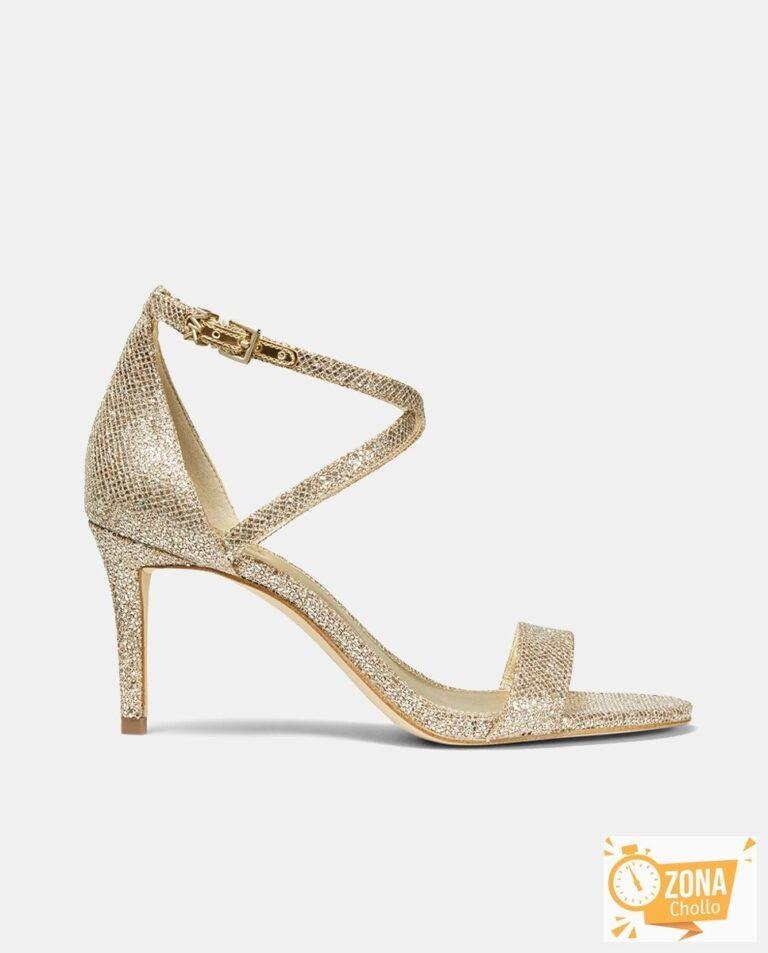 Sandalias Ava Mid de mujer con glitter puntera redonda y tacón de… — 27,00€ € -82%