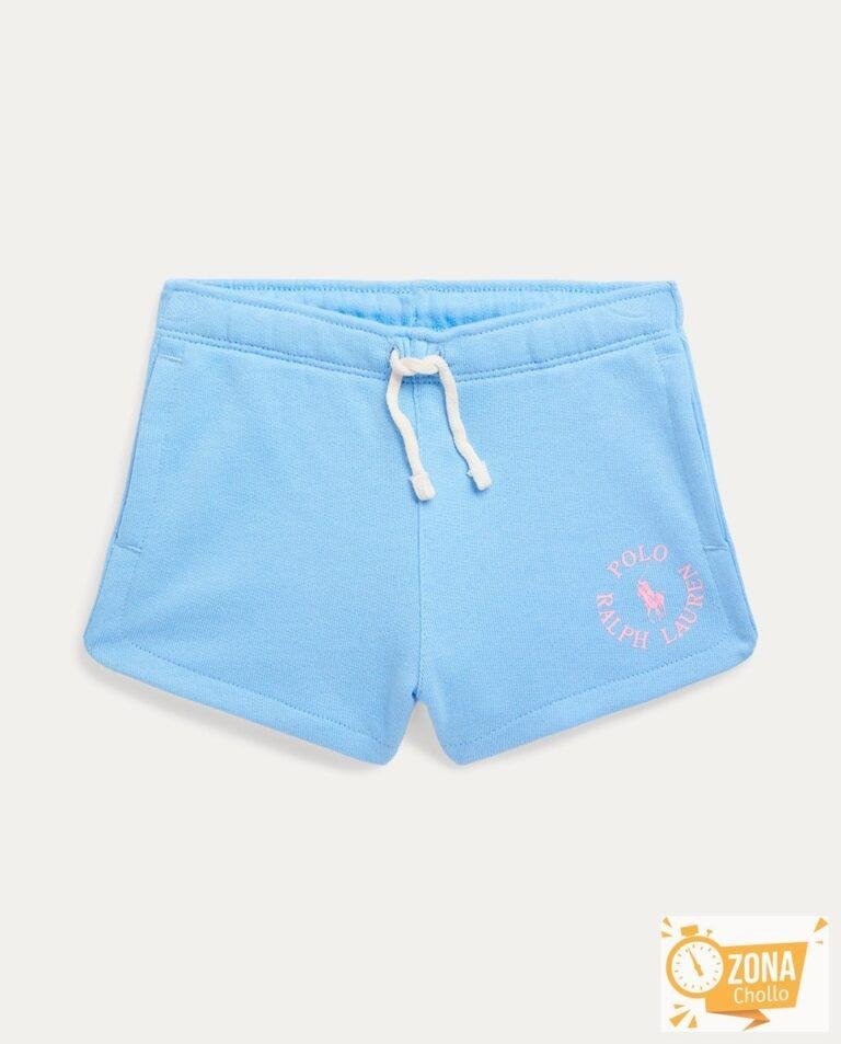 Short de niña en azul con logo — 13,00€ € -81%