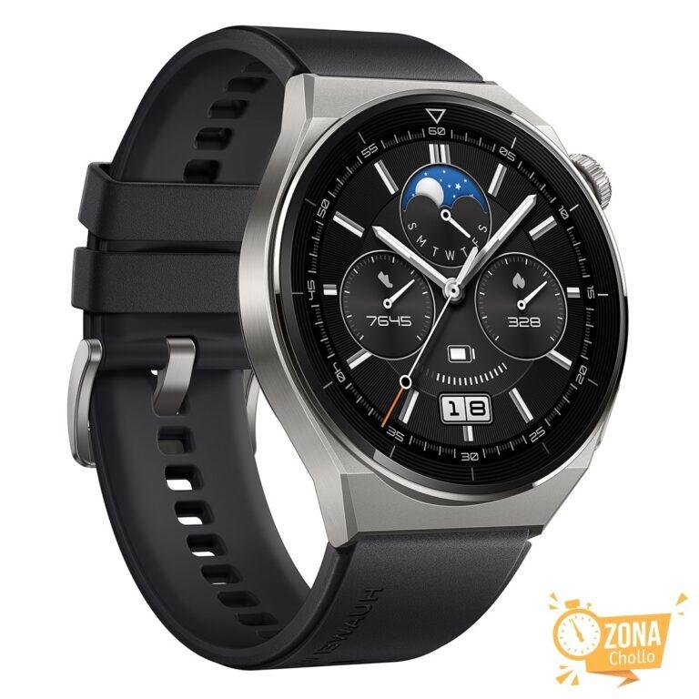 Smartwatch Huawei GT3 Pro 46mm Sport Black (Reacondicionado Grado A)… — 69 € -54%
