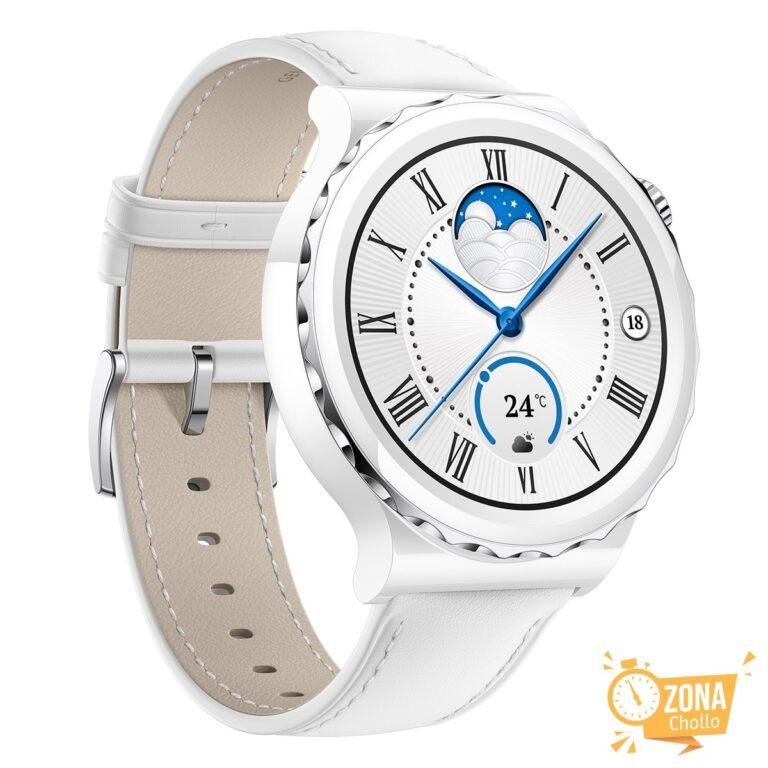 Smartwatch Huawei GT3 Pro 43mm Leather White (Reacondicionado Grado… — 69 € -63%