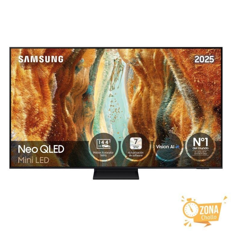 TV Neo QLED Mini LED 189cm (75″) Samsung TQ75QN74FATXXC 4K AI… — 339 € -64%