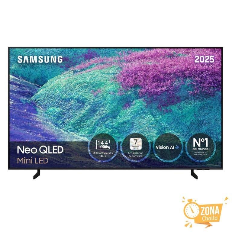 TV Neo QLED Mini LED 138cm (55″) Samsung QN1EF, UHD 4K, AI Upscaling… — 463,2 € -61%