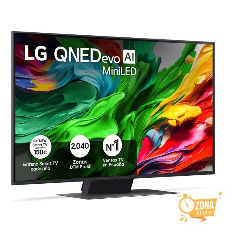 TV QNED evo MiniLED AI 126cm (50″) LG 50QNED86A6C, 4K Smart TV… — 169 € -68%