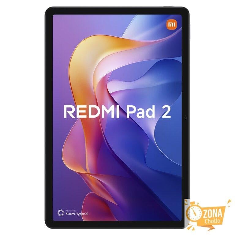 Tablet Xiaomi Redmi Pad 2, 4GB + 128GB, 11″ + Funda (Reacondicionado… — 99 € -56%
