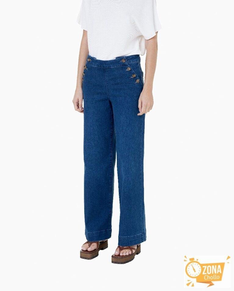 Vaquero tono oscuro de mujer — 21,00€ € -80%