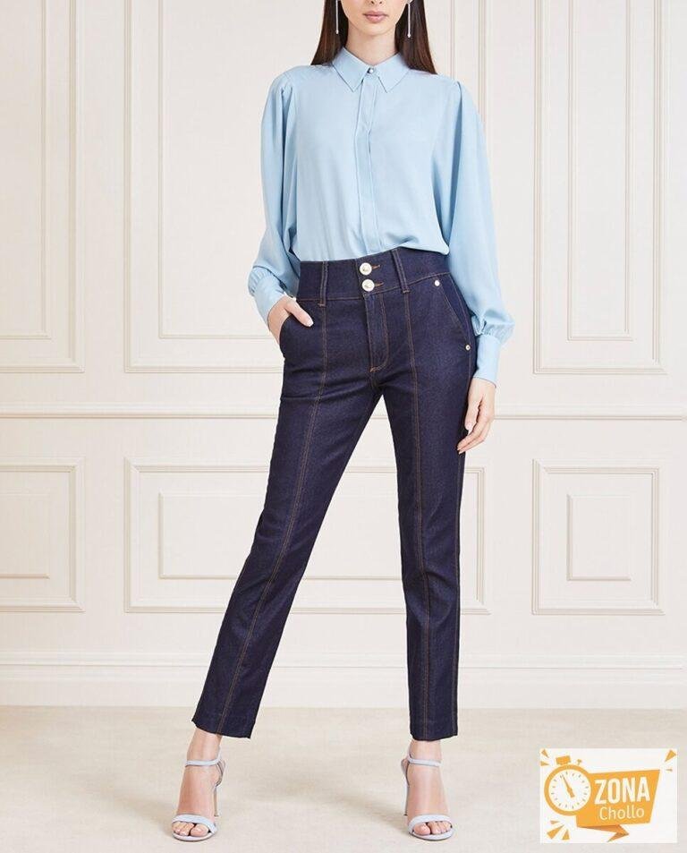 Vaquero estilo chino mujer — 40,00€ € -80%