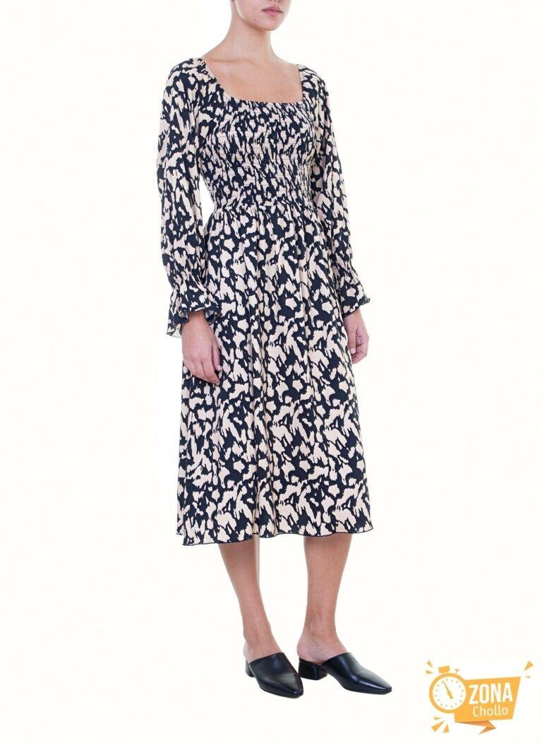 Vestido de mujer bardot manga larga — 32,00€ € -80%