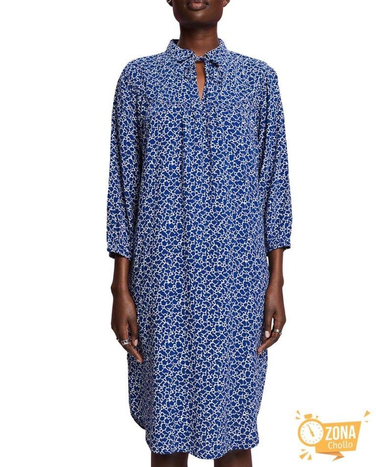 Vestido midi estampado viscosa — 13,00€ € -81%