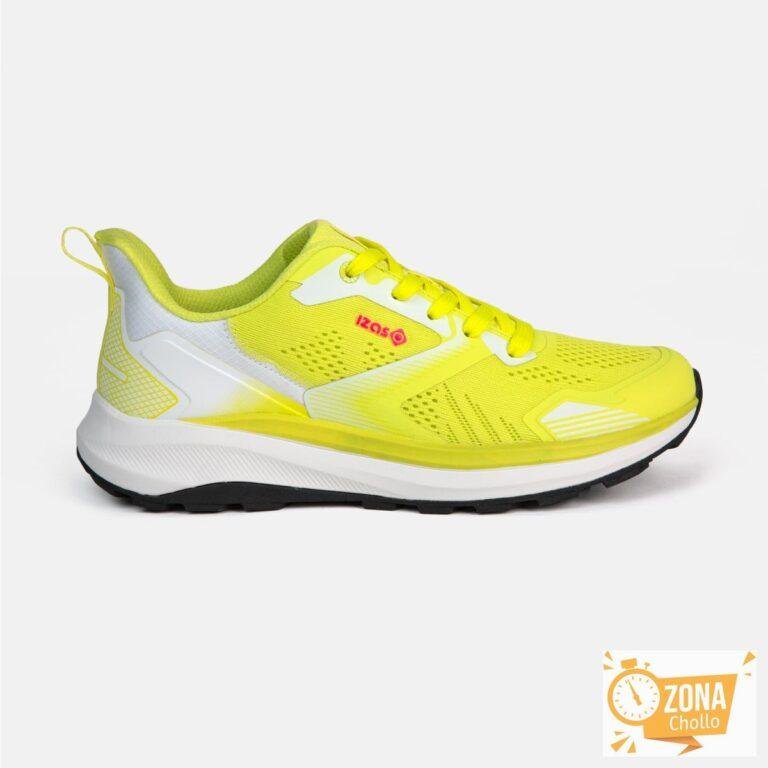 Zapatilla unisex multiactividad SAYA Izas – Amarillo Flúor · El…