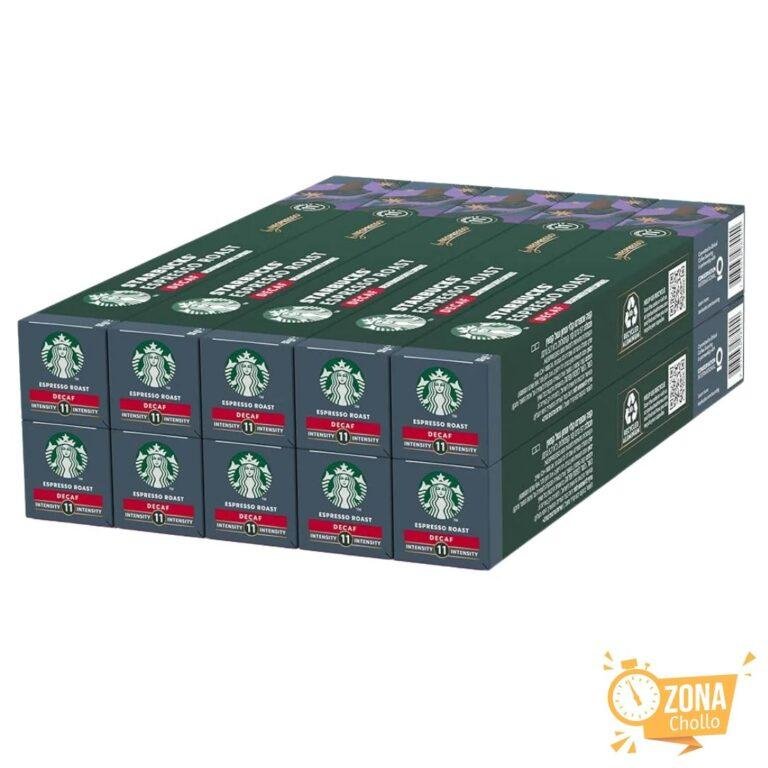 Café Espresso Roast Descafeinado Starbucks – PACK 10 UDS – Capsulas… — 39,94 €