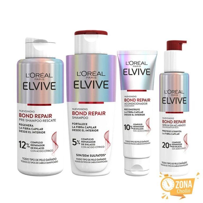 L’Oréal Paris | Rutina Elvive Bond Repair Champú, Acondicionador… — 6,86 €