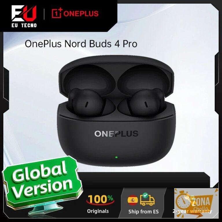 Auriculares OnePlus Nord Buds 4 Pro (versión global) con cancelación… — 42,65 €