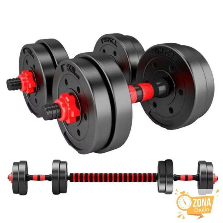 Juego De Mancuernas Ajustables Multifuncionales 3 En 1, Ajustables… — 21,18 €