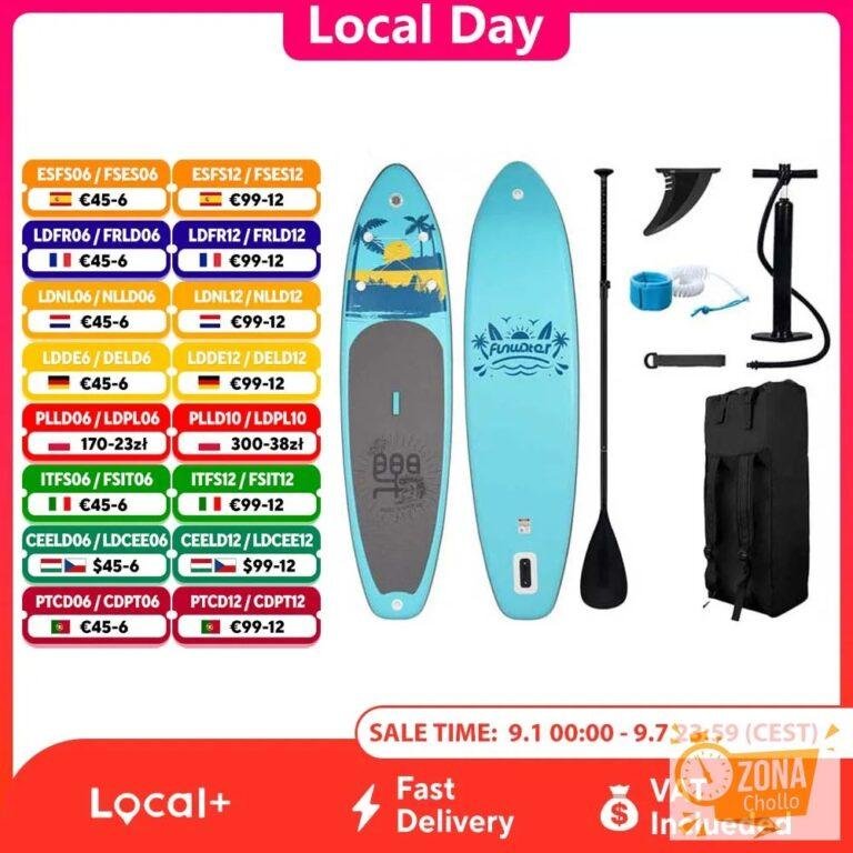 Tabla de paddle surf FunWater, tamaño grande, 335 × 85 × 15 cm… — 139,93 €