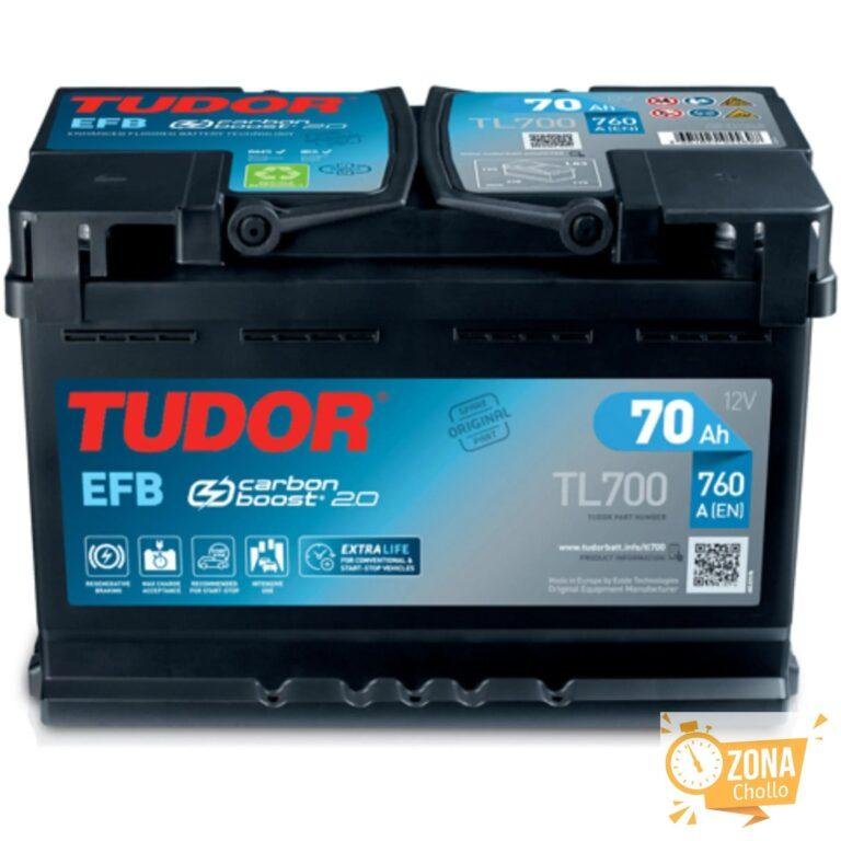Tudor TL700 EFB Batería de Coche 70Ah 760A Alta Potencia – Apta para… — 92,14 €