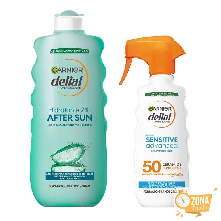 GARNIER | Delial After Sun Leche Calmante Rostro y Cuerpo Con Aloe… — 15,24 €