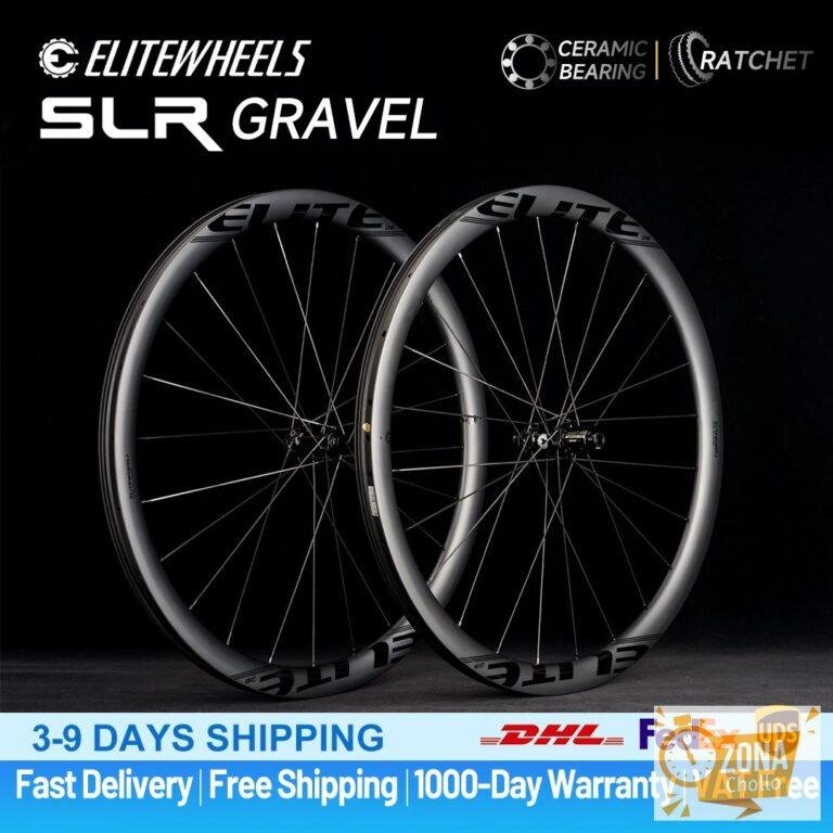 Juego de Ruedas de Carbono ELITEWHEELS SLR GRAVEL, Sistema de… — 469,86 €