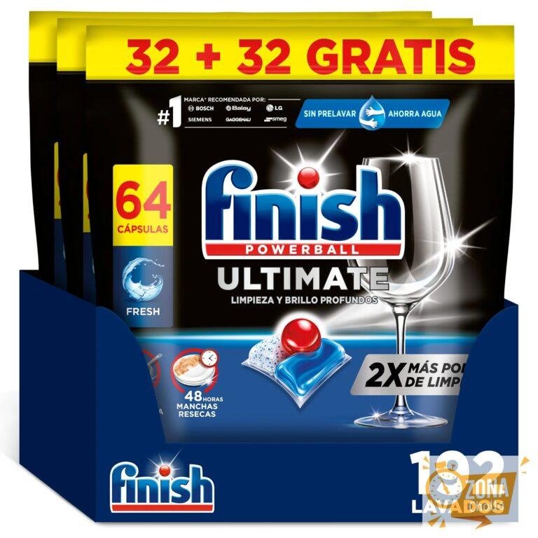 Finish Powerball Ultimate 192 Pastillas para Lavavajillas (Formato… — 26,21 €