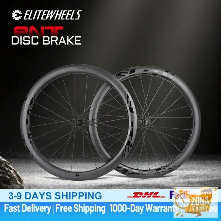 Ruedas de Carbono ELITEWHEELS con Freno de Disco 700C, Juego de… — 373.65 EUR €