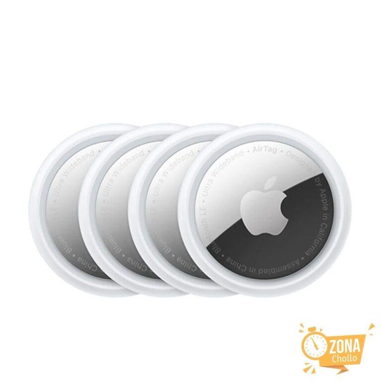 Apple AirTag, Rastreador inteligente, Paquete de 4, Compatible con… — 81,59 €