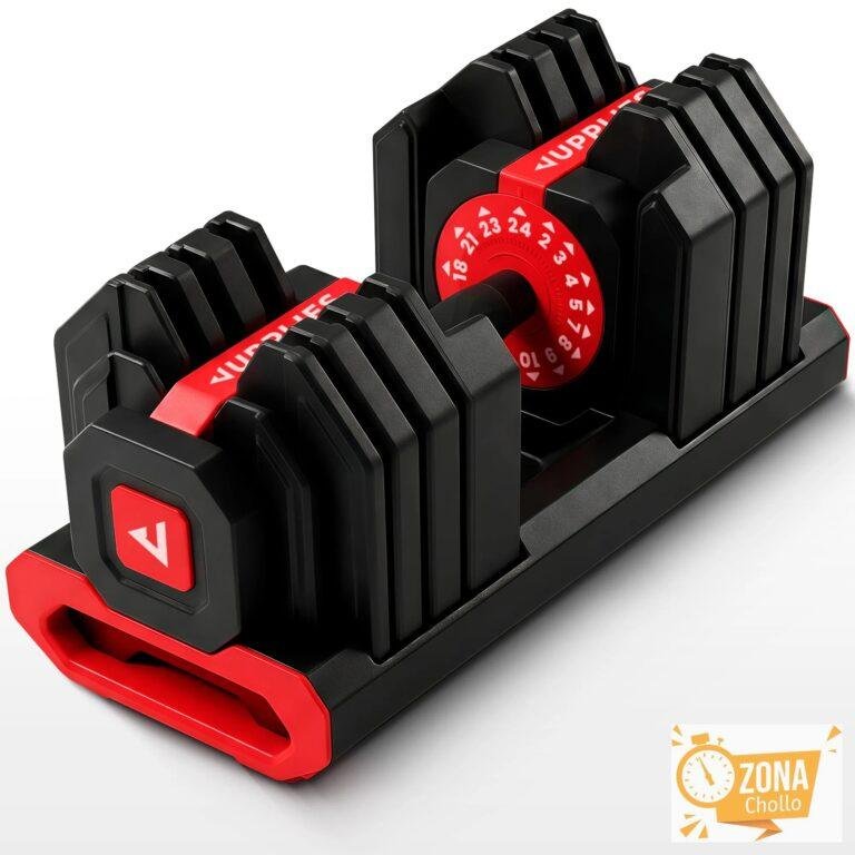 RELAXTY Mancuerna Ajustable 24 kg 15 en 1– Pesas Regulables de 2,5 a… — 100,79 €