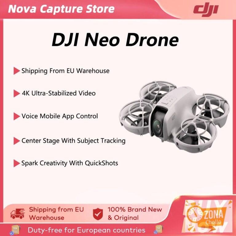 Dron DJI Neo con Cámara 4K UHD para Vuelo Autónomo, Te Sigue… — 148,28 €