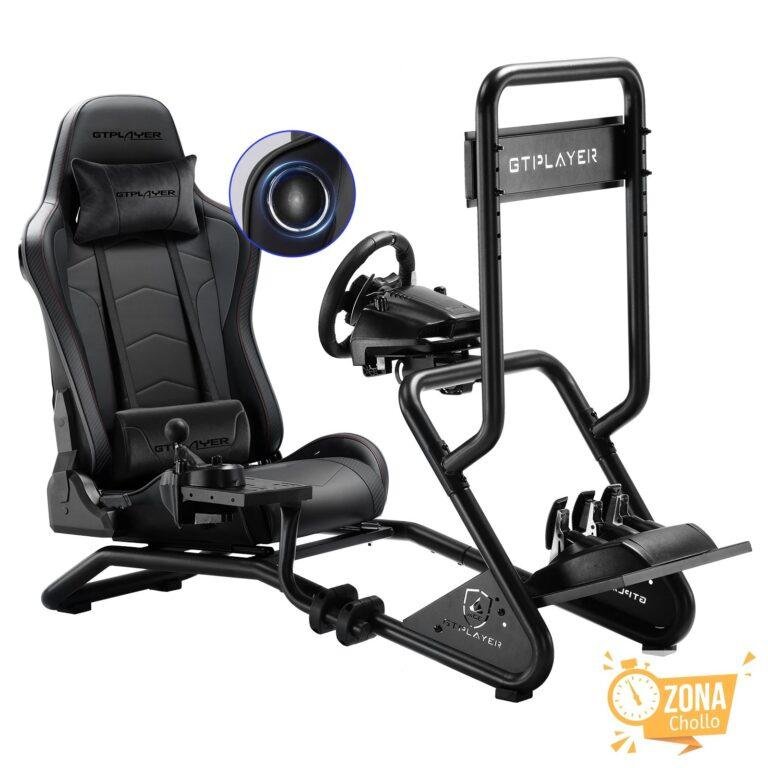 GTPLAYER Simulador de Carreras, Soporte para Volante con Altavoces… — 299.14 EUR €